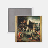 Aimant Triptyque : La tentation de saint Antoine (Recto/Verso)