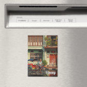 Aimant Trishaw Penang Malaysia Heritage Townhouse Travel (In Situ (Lave-vaisselle))