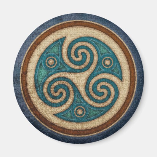 Aimant Triskele foncé (Devant)