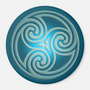 Aimant Triskelion symbole CC0347