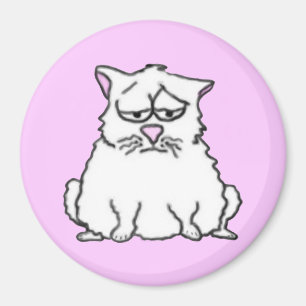 Aimant triste de chat