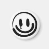 Aimant triste émoticône sourire (Devant)