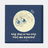 Aimant Triste Lune (Devant)