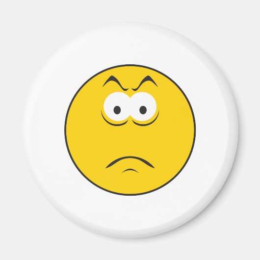 Aimant Triste visage (Devant)