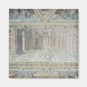 Aimant Triumph du christianisme, des salles de Raphael
