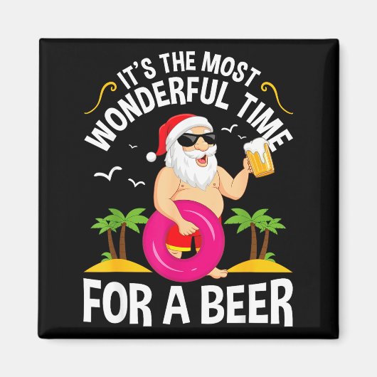 Aimant Trocal Christmas It's The Most Wonderful Time For  (Devant)