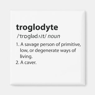 Aimant Troglodyte - Drôle de définition spéléologie spélé