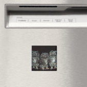 Aimant trois chouettes (In Situ (Lave-vaisselle))