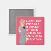 Aimant Trois cirque (Recto/Verso)