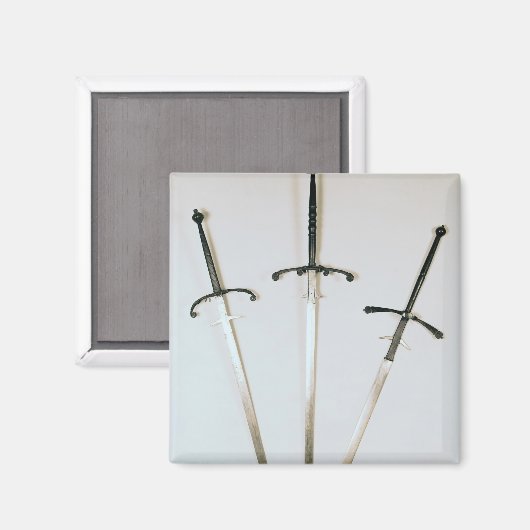 Aimant Trois épées à deux mains, 1570 (Recto/Verso)