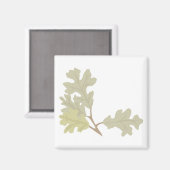 Aimant Trois Feuilles de chêne (Recto/Verso)