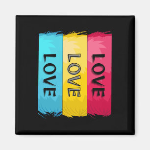 Aimant Trois fois Love Design