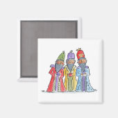 Aimant Trois hommes sages (Recto/Verso)