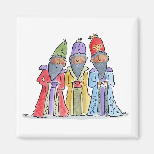 Aimant Trois hommes sages (Devant)