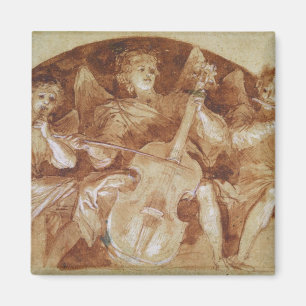 Aimant Trois musiciens d'ange
