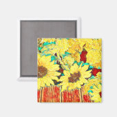 Aimant Trois tournfleurs (Recto/Verso)