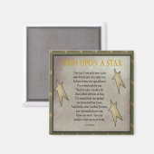 Aimant Trois voeux (Recto/Verso)