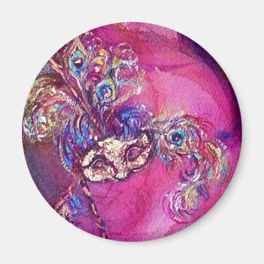 Aimant TROISIÈME MASQUE - Mascarade vénitienne (Devant)