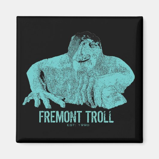 Aimant troll de Seattle (Devant)
