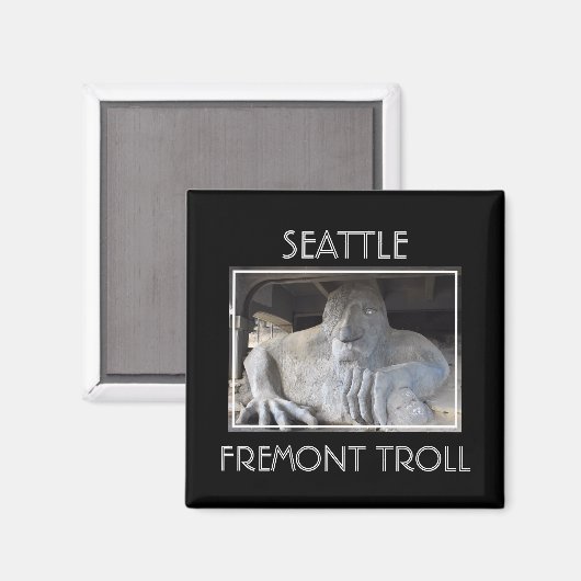 Aimant troll de Seattle (Recto/Verso)