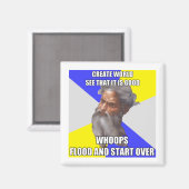 Aimant Troll God Flood (Recto/Verso)