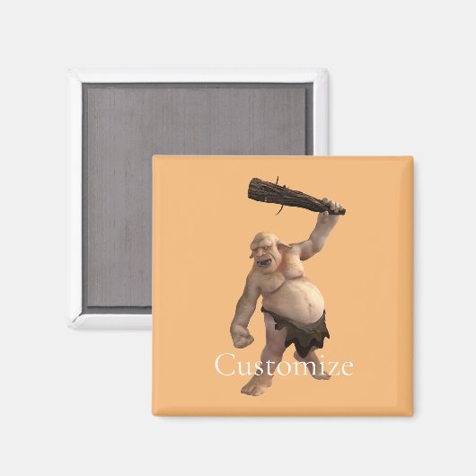 Aimant Troll moche Thunder_Cove (Recto/Verso)