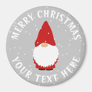 Aimant Troll scandinave Noël gnome réfrigérateur personna