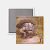 Aimant Troll with Little Boy (Recto/Verso)