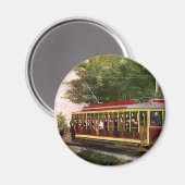 Aimant Trolley Électrique de Voyage et de Transport Vinta (Recto/Verso)