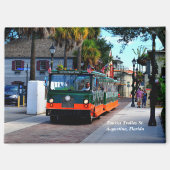 Aimant Trolley touristique (Recto)