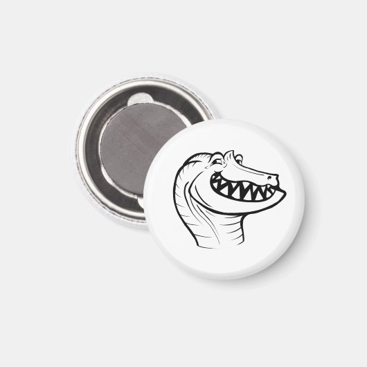 Aimant Trollface Irritator (sans texte) (Recto/Verso)