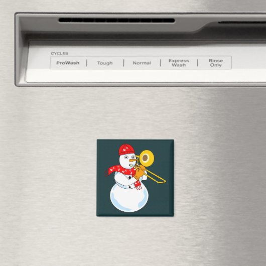 Aimant Trombone Snowman (In Situ (Lave-vaisselle))
