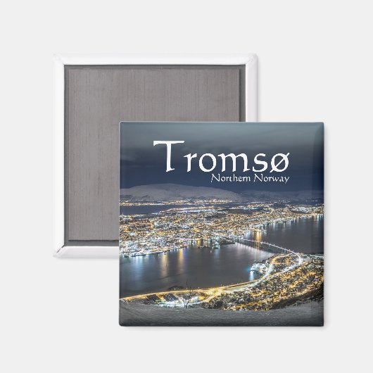 Aimant Tromso Norvège (Recto/Verso)