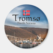 Aimant Tromso Norvège Souvenir (Devant)
