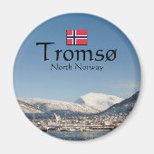 Aimant Tromso Norvège Souvenir (Devant)