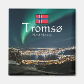Aimant Tromso Norvège Souvenir (Devant)