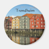 Aimant Trondheim Norvège Souvenir (Devant)