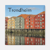 Aimant Trondheim Norvège Souvenir (Devant)
