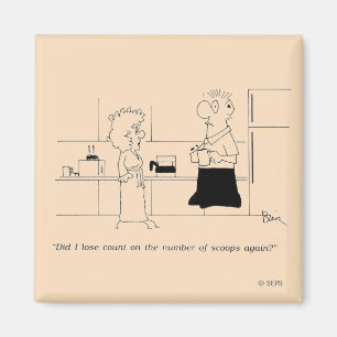 Aimant Trop de café