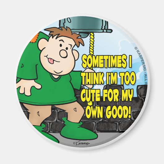 Aimant Trop mignon (Devant)