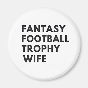 Aimant Trophée de football d'Imaginaire Femme Couples amu