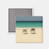 Aimant Tropical Dominican Beach Paradise (Recto/Verso)