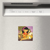 Aimant TROPOGIRL Ukulele (In Situ (Lave-vaisselle))