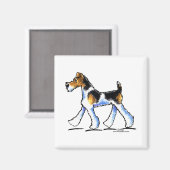 Aimant Trot de Wire Fox (Recto/Verso)