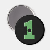 Aimant Trou en 1 (Recto/Verso)