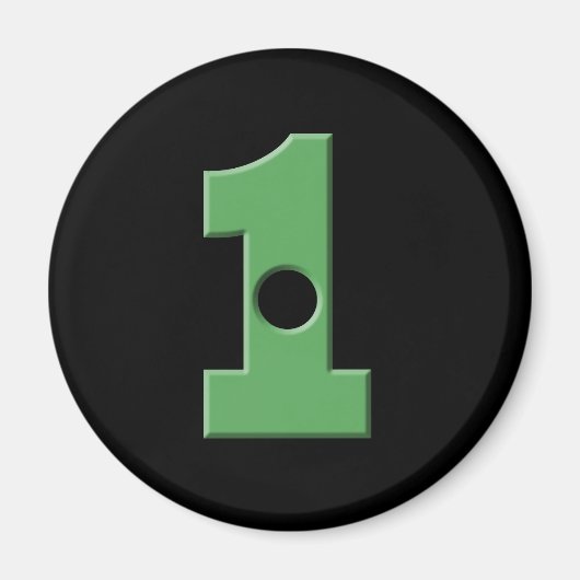 Aimant Trou en 1 (Devant)