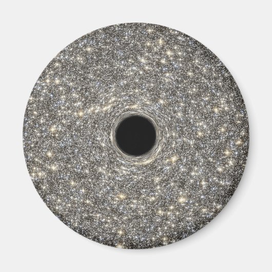 Aimant Trou Noir Supermassif Au Milieu D'Une Galaxie. (Devant)