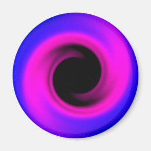 Aimant Trou noir tourbillon coloré