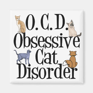 Aimant Trouble de chat obsessionnel