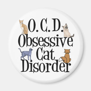 Aimant Trouble de chat obsessionnel